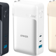 The Anker 733 power bank in three different color options.
